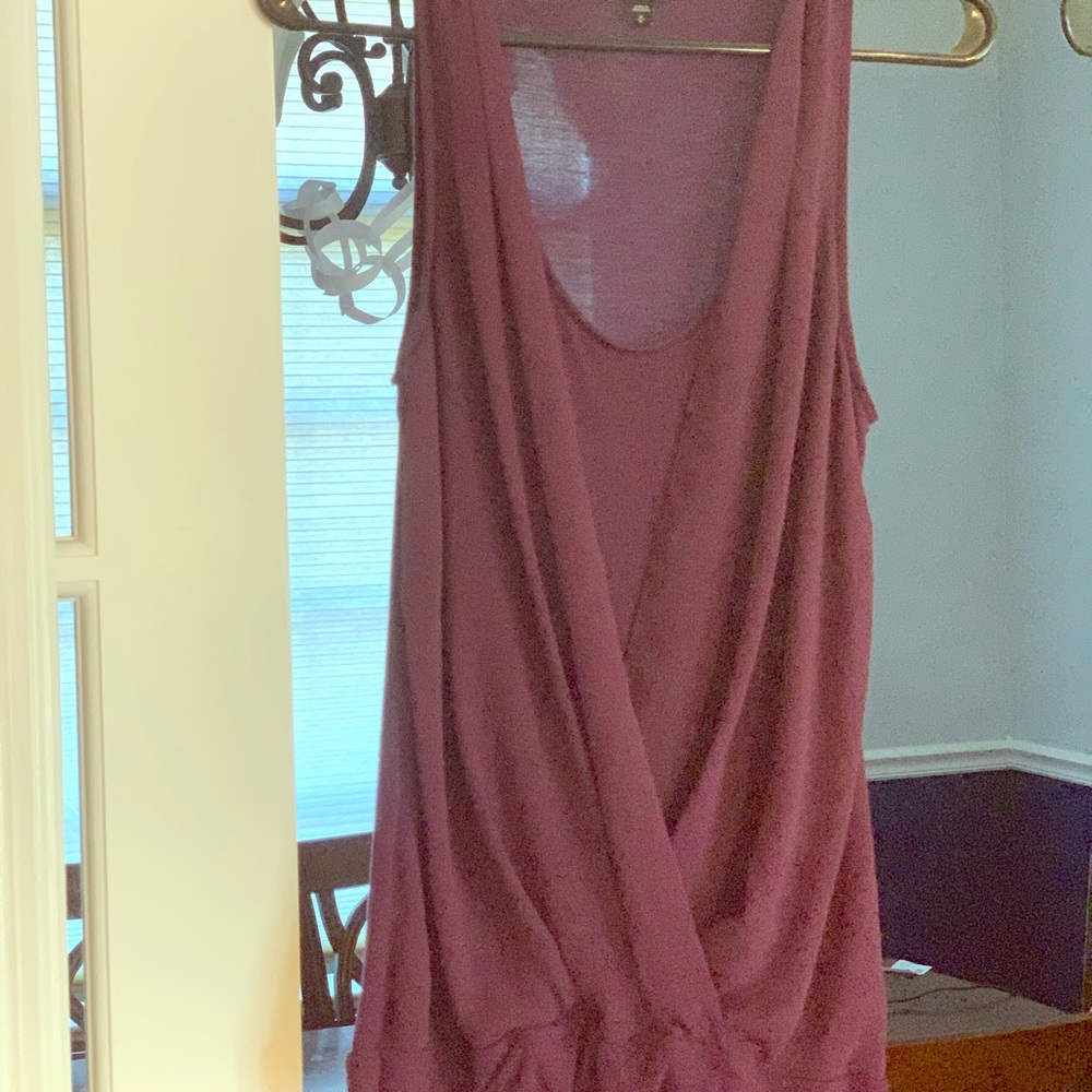 Express plum shirt